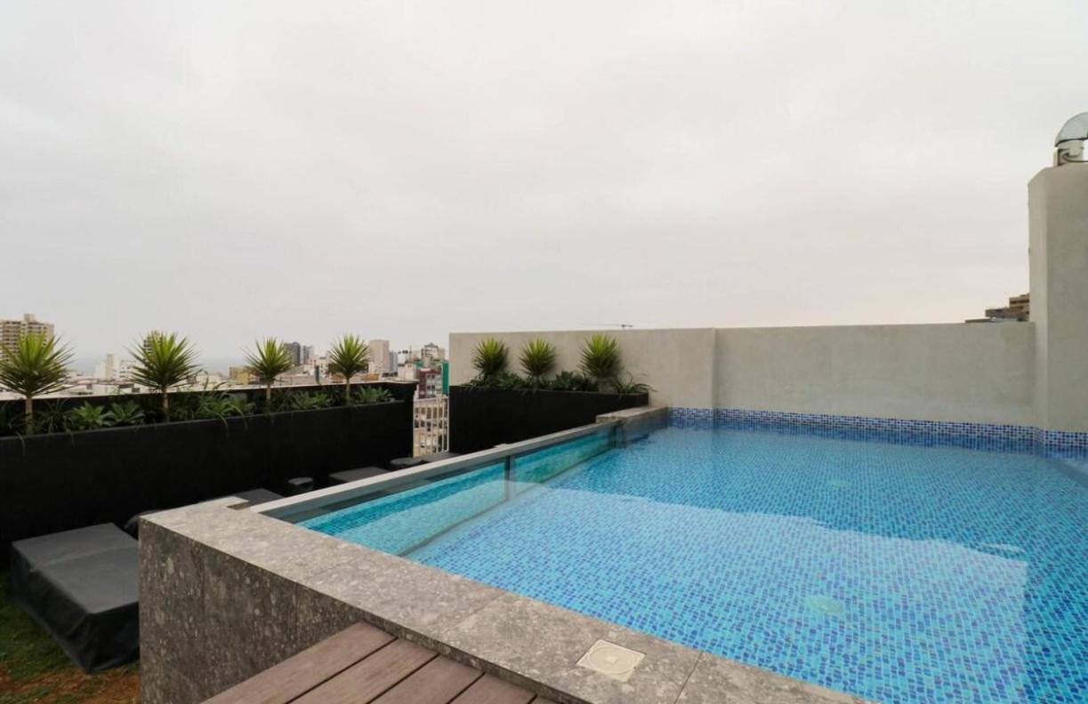 Exclusivo Y Moderno Depa En Miraflores Vista Al Mar Y A La Ciudad Amoblado Apartments ลิมา ภายนอก รูปภาพ