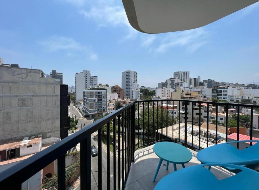 Exclusivo Y Moderno Depa En Miraflores Vista Al Mar Y A La Ciudad Amoblado Apartments ลิมา ภายนอก รูปภาพ