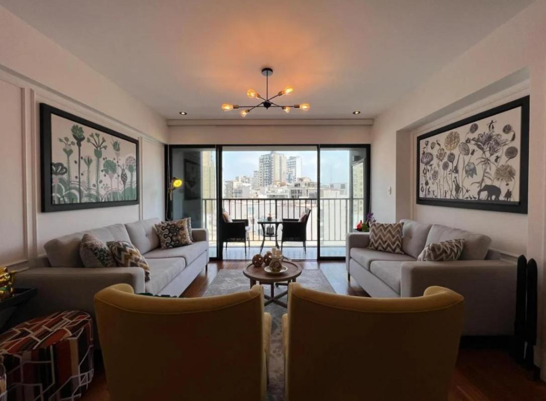 Exclusivo Y Moderno Depa En Miraflores Vista Al Mar Y A La Ciudad Amoblado Apartments ลิมา ภายนอก รูปภาพ